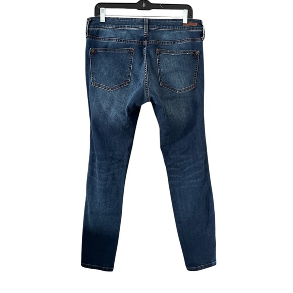 Anthropologie Pilcro Mid Rise Skinny Ankle Jeans Size 30 Blue Stretch - Picture 4 of 13